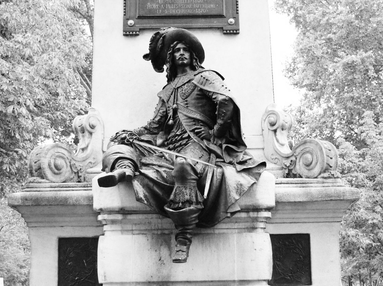 Statue Duc de Loussac — Armagnac